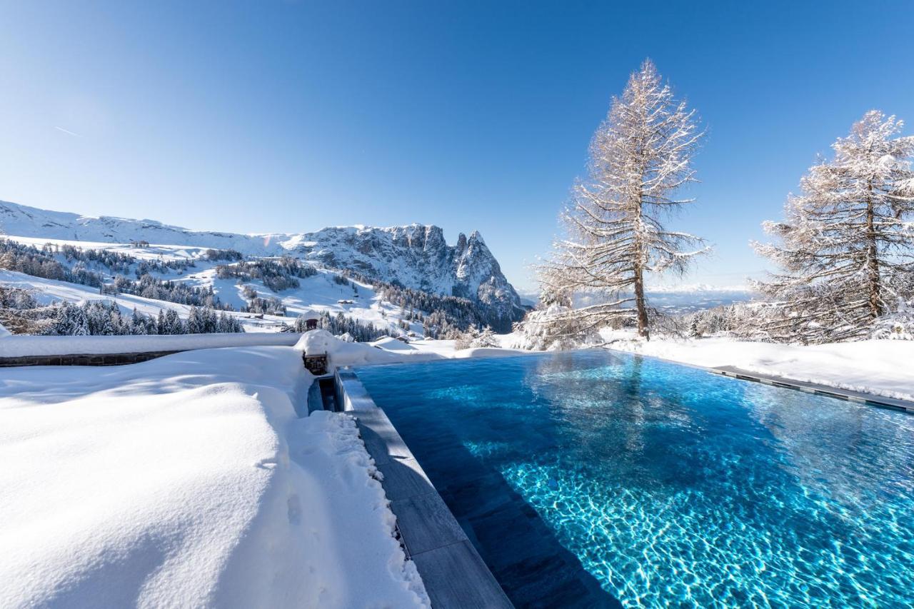 Hotel Rosa Eco Alpine Spa Alpe Di Siusi Exterior foto