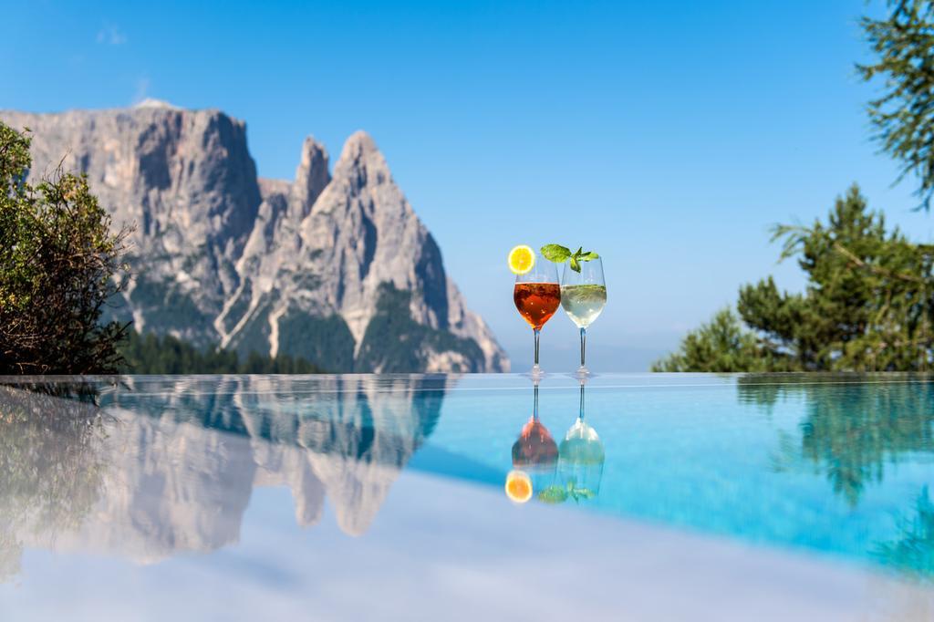 Hotel Rosa Eco Alpine Spa Alpe Di Siusi Exterior foto