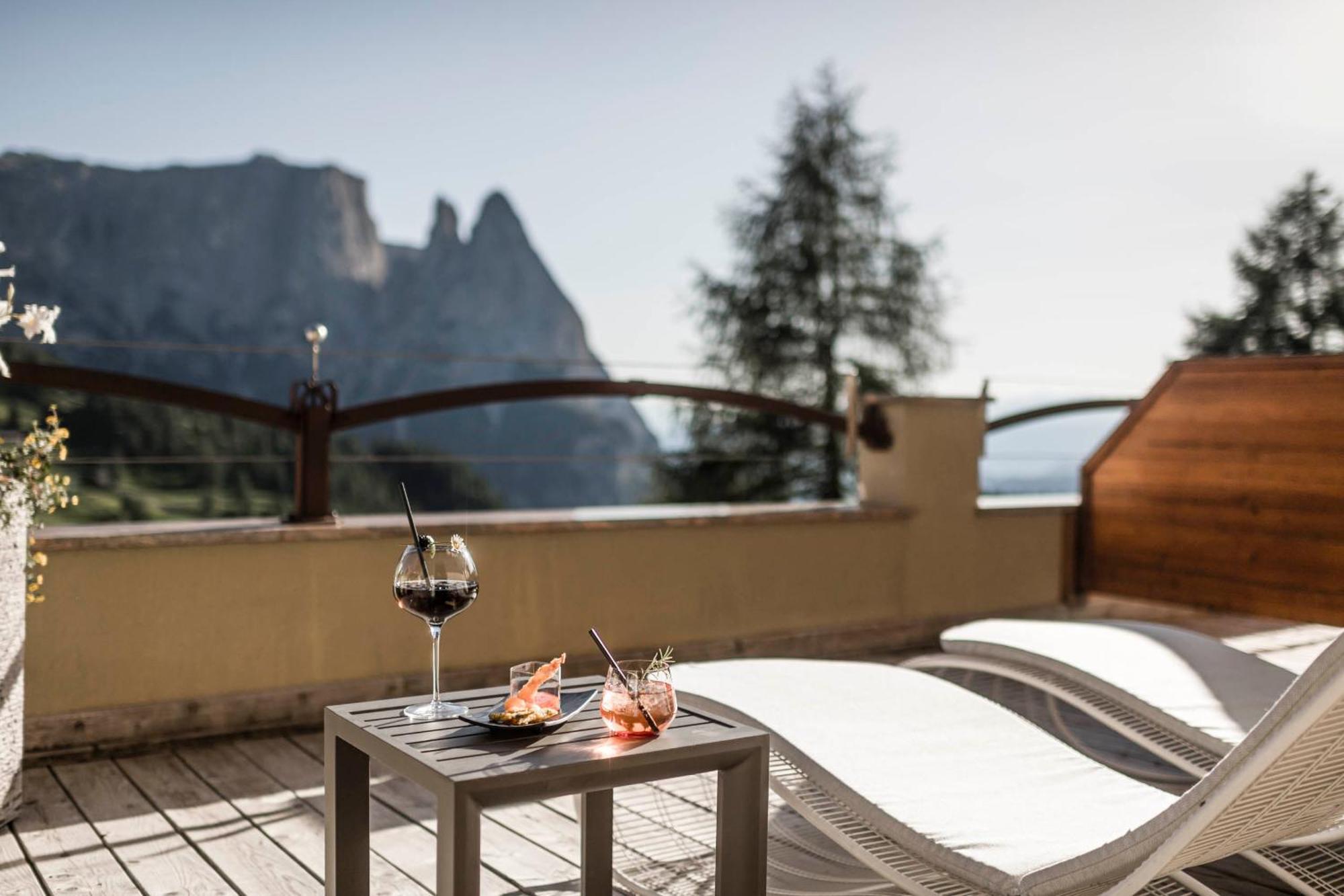 Hotel Rosa Eco Alpine Spa Alpe Di Siusi Exterior foto