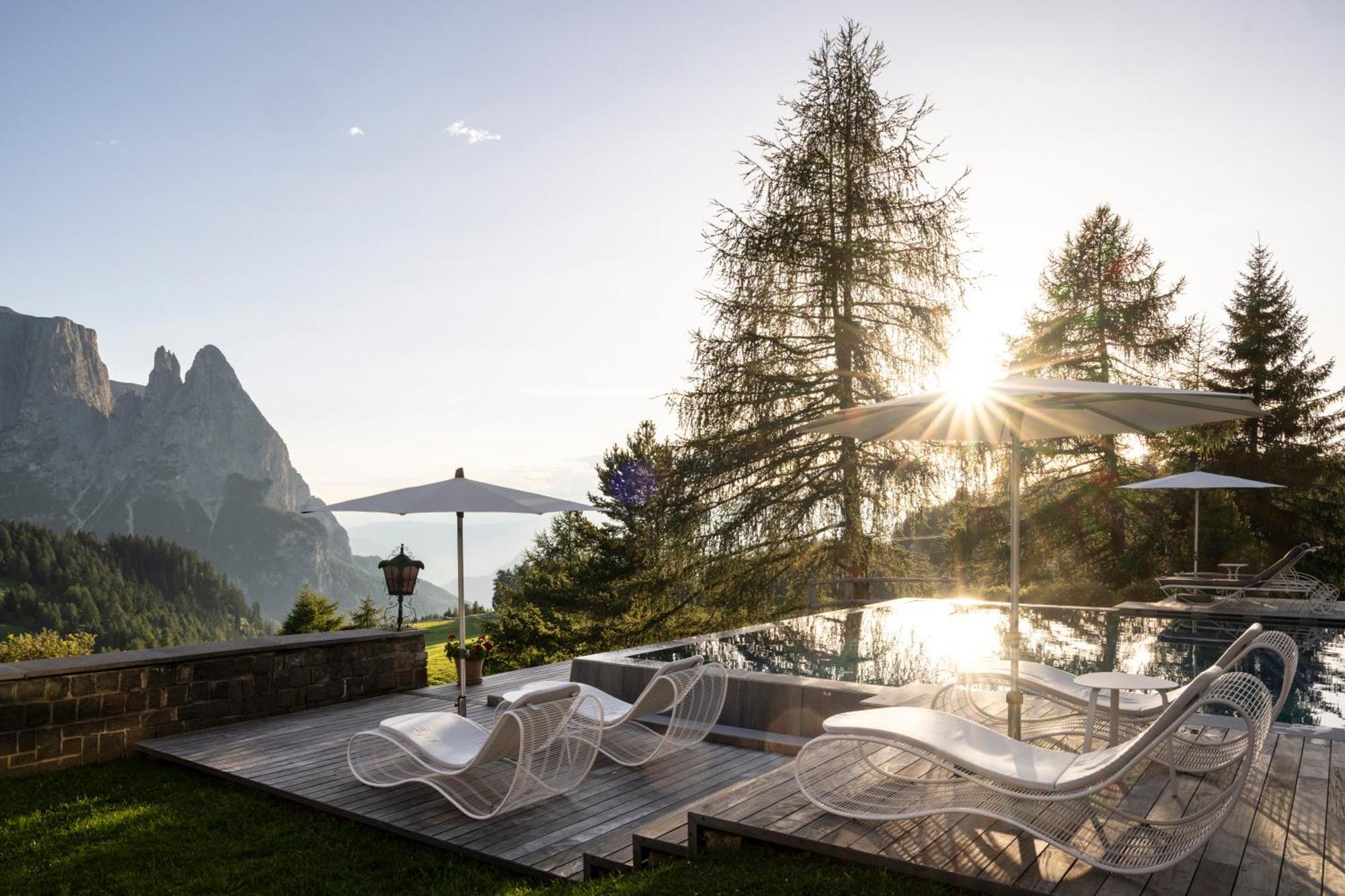 Hotel Rosa Eco Alpine Spa Alpe Di Siusi Exterior foto