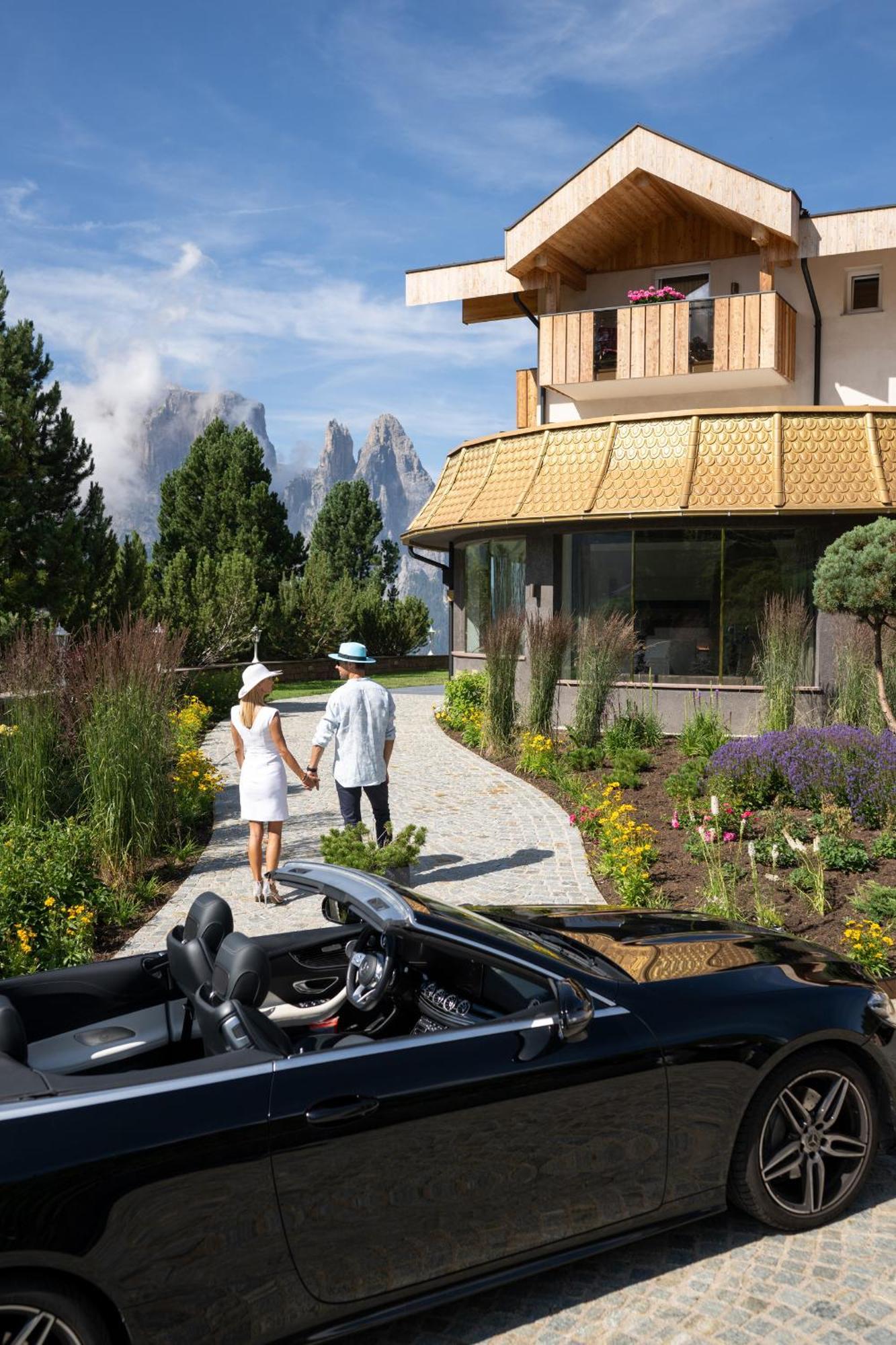 Hotel Rosa Eco Alpine Spa Alpe Di Siusi Exterior foto