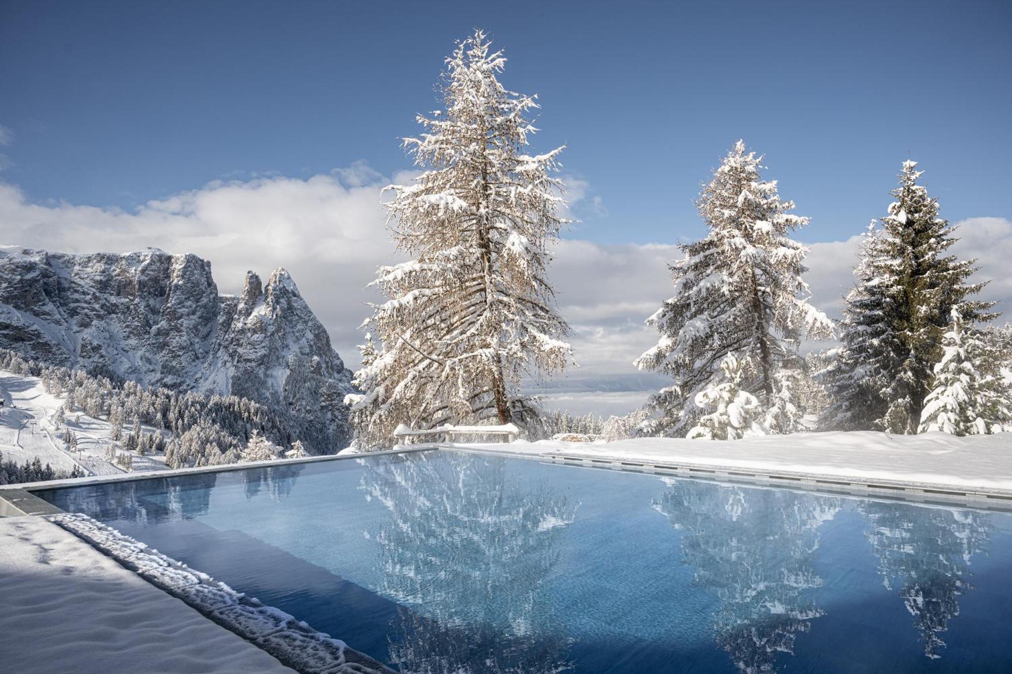 Hotel Rosa Eco Alpine Spa Alpe Di Siusi Exterior foto