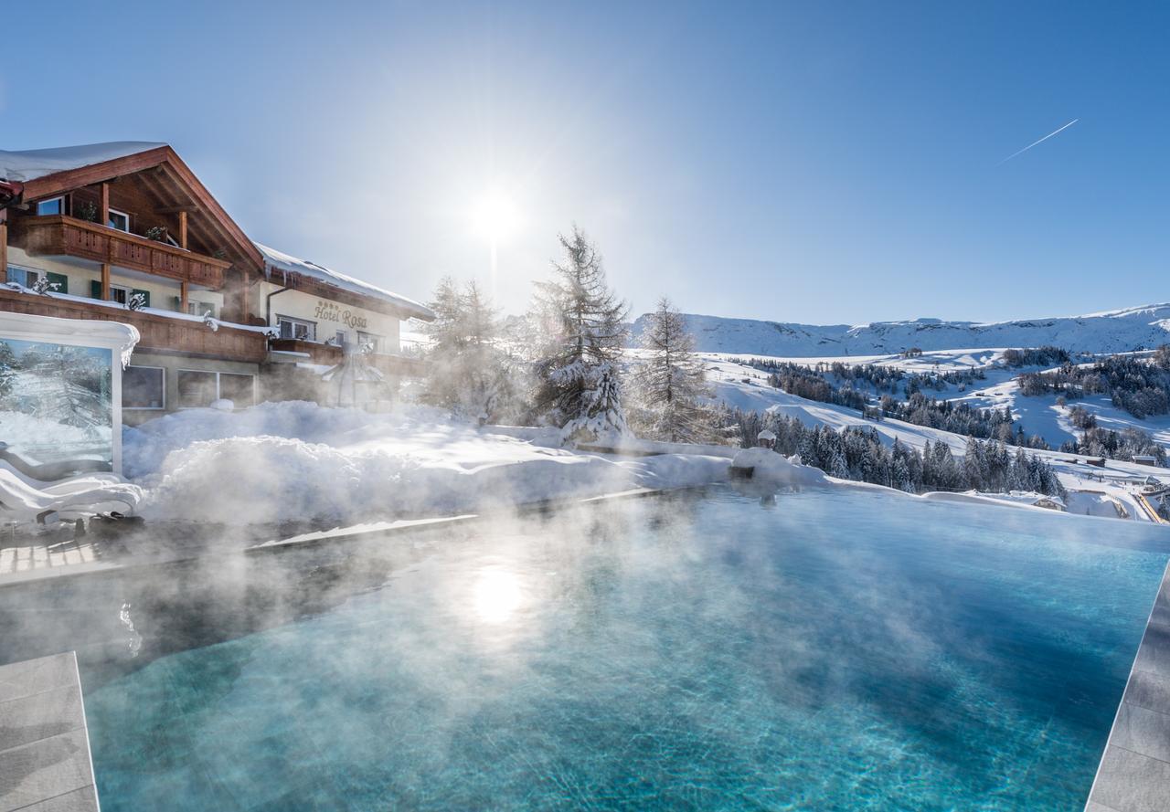 Hotel Rosa Eco Alpine Spa Alpe Di Siusi Exterior foto