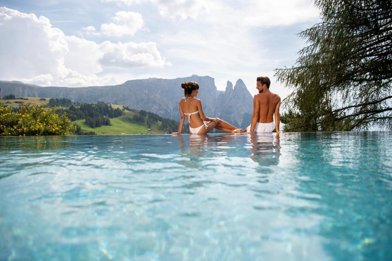 Hotel Rosa Eco Alpine Spa Alpe Di Siusi Exterior foto